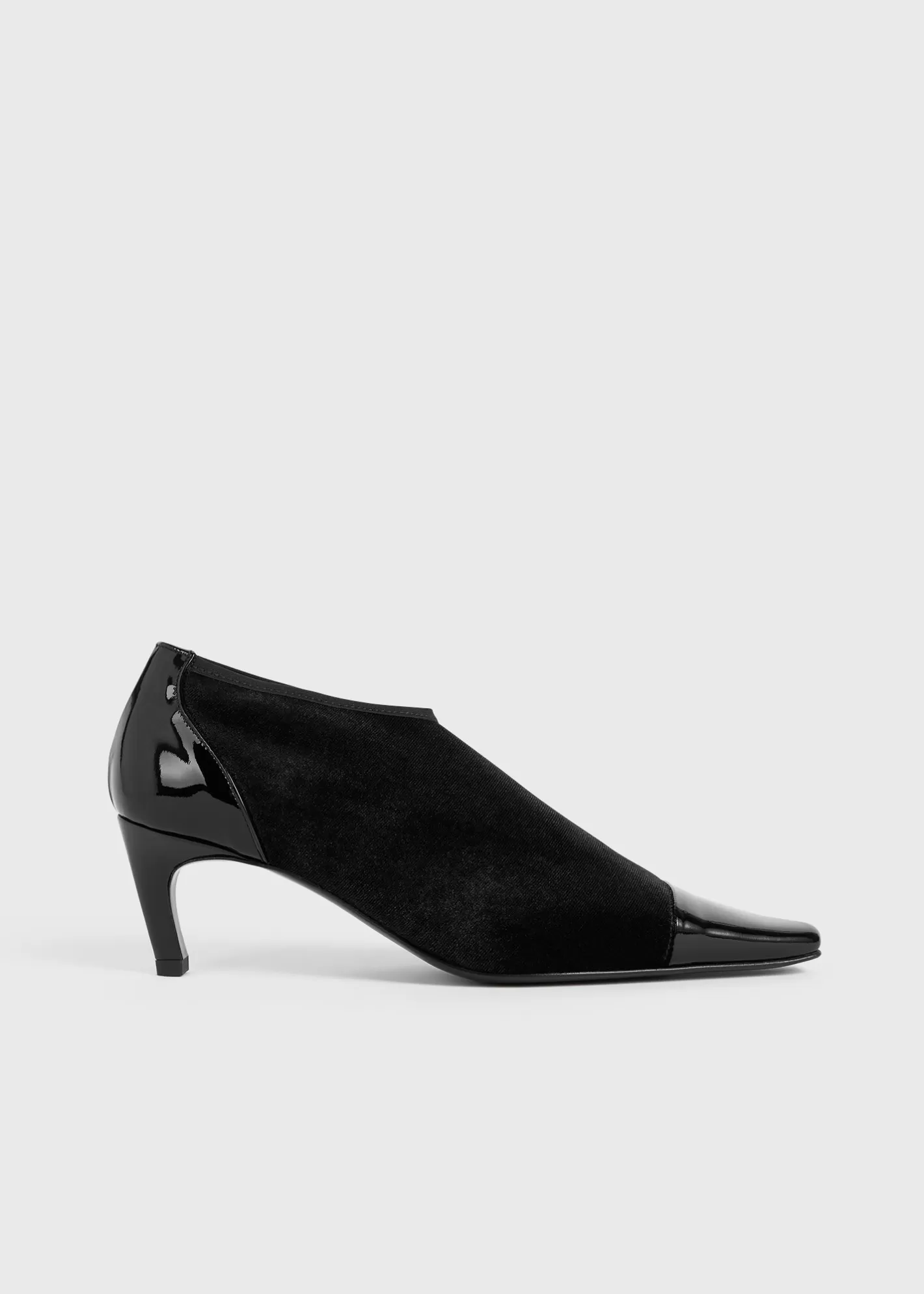 Shoes>TOTEME Bi-material pumps black