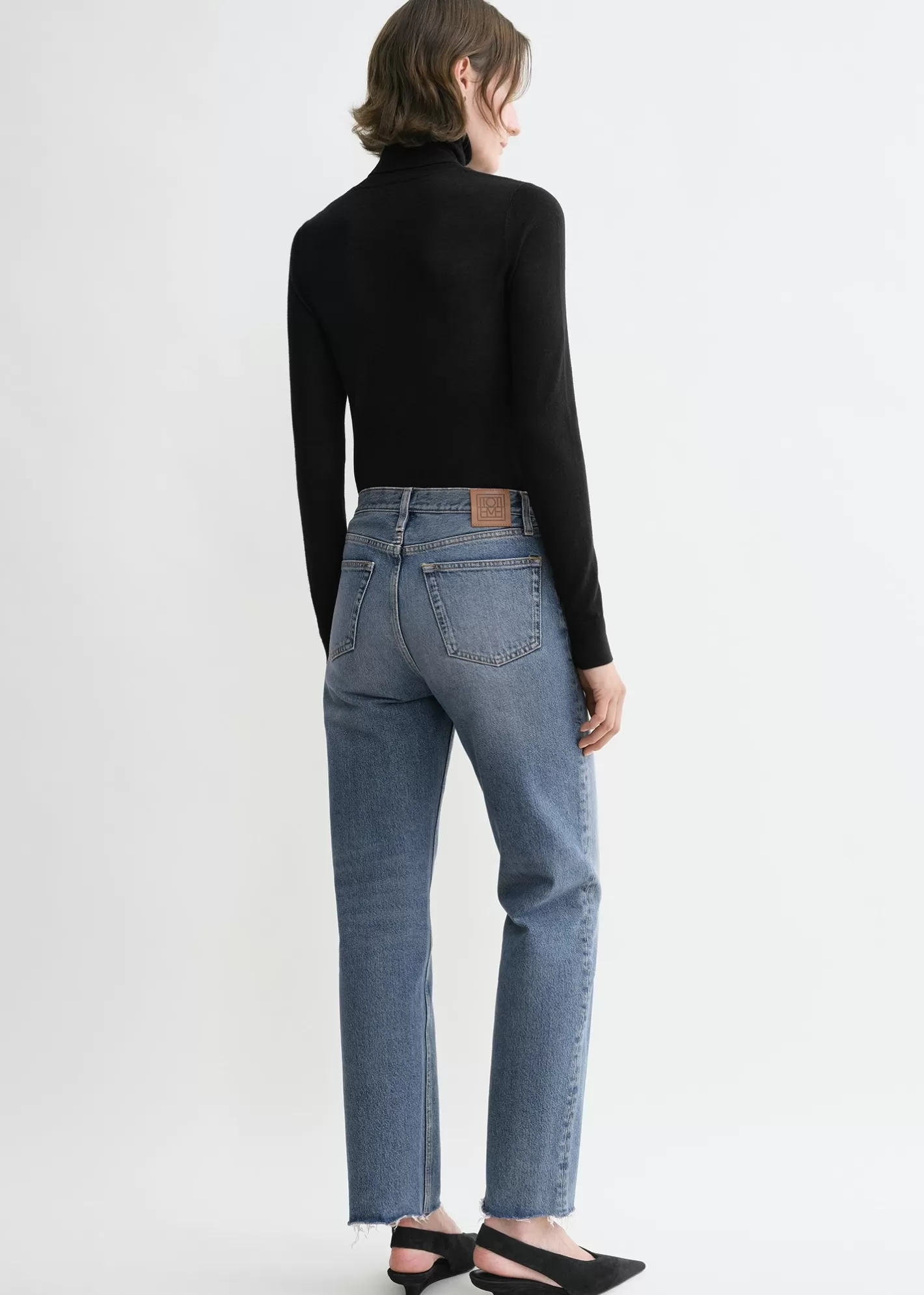 Straight>TOTEME Classic cut denim vintage wash VintageWash