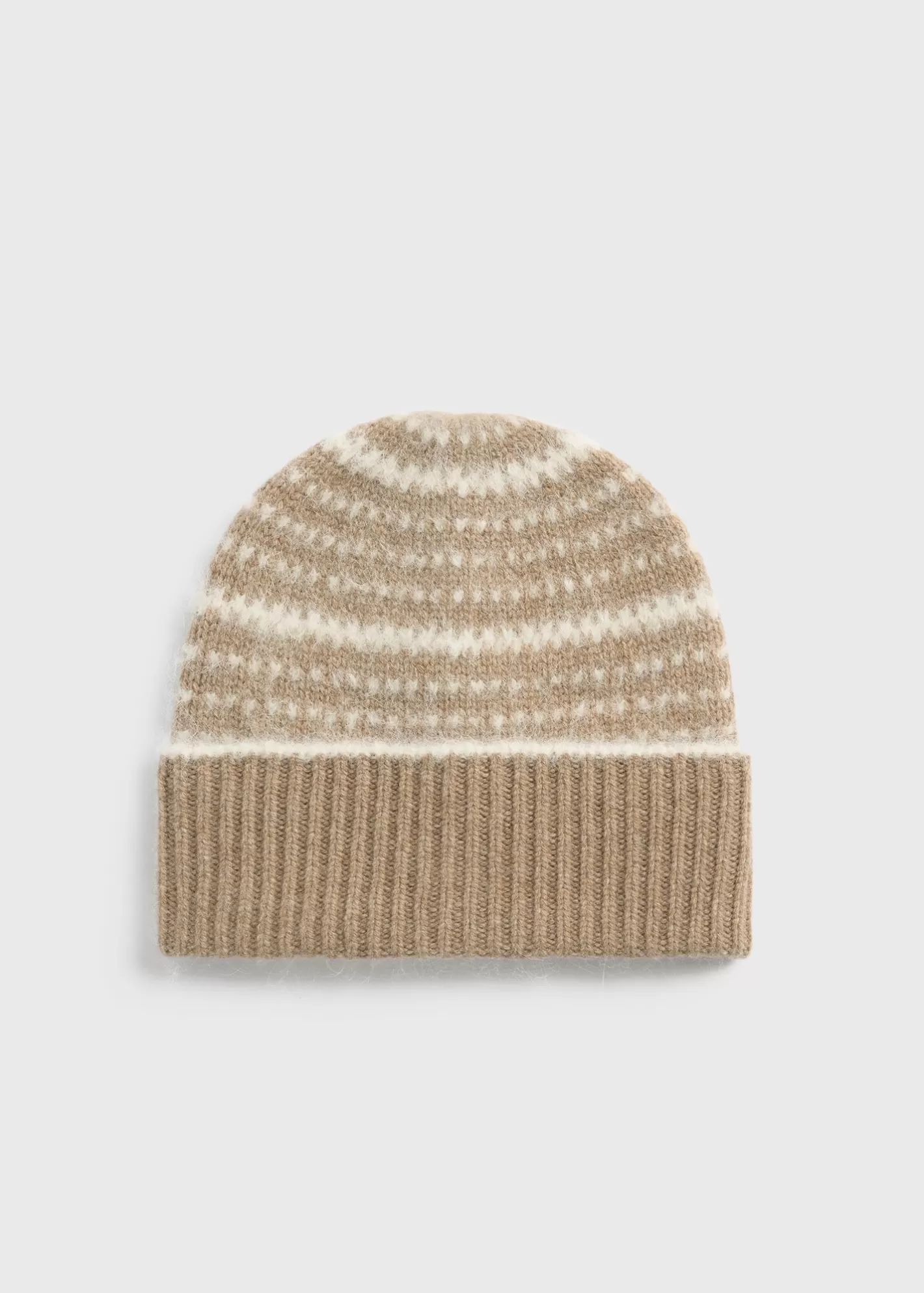 Hats & Gloves>TOTEME Contrast-edge beanie soft camel softcamel