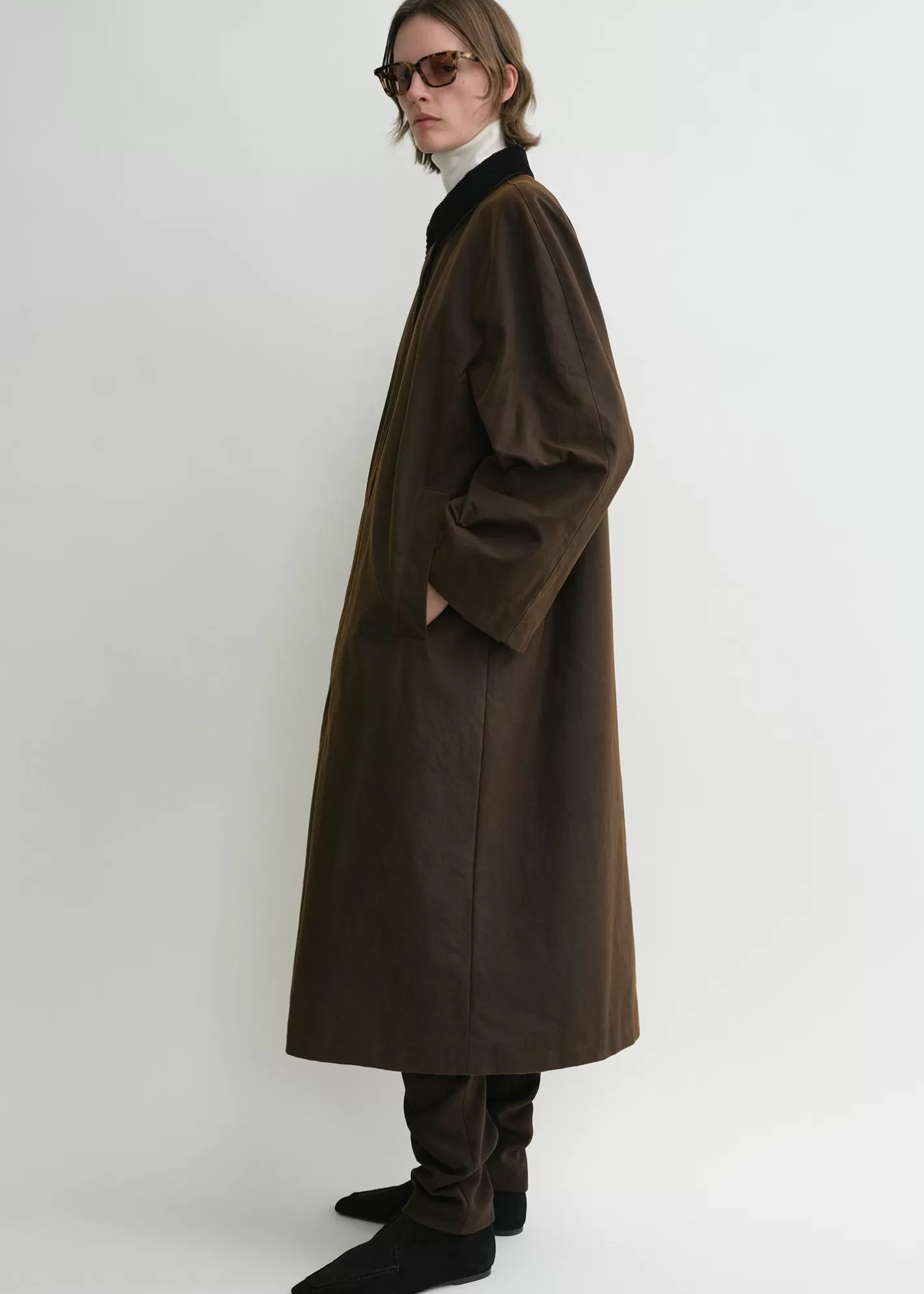 Outerwear>TOTEME Country coat bark