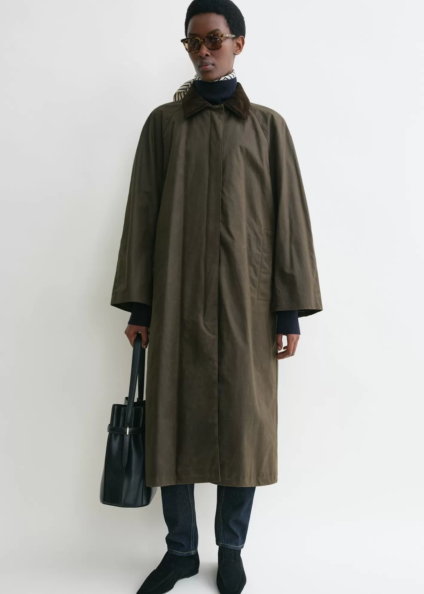 Outerwear>TOTEME Country coat Forest