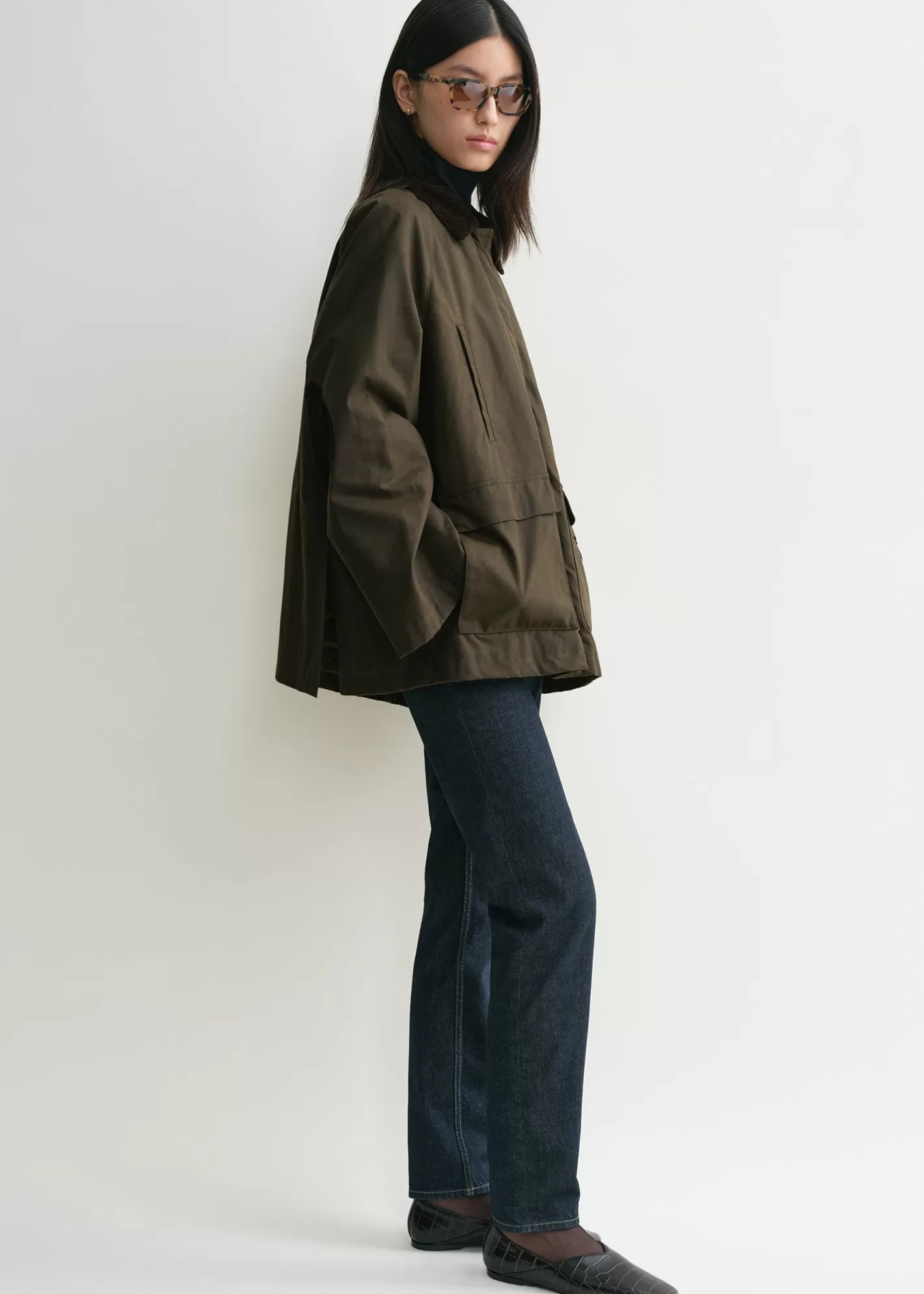 Outerwear>TOTEME Country jacket Forest