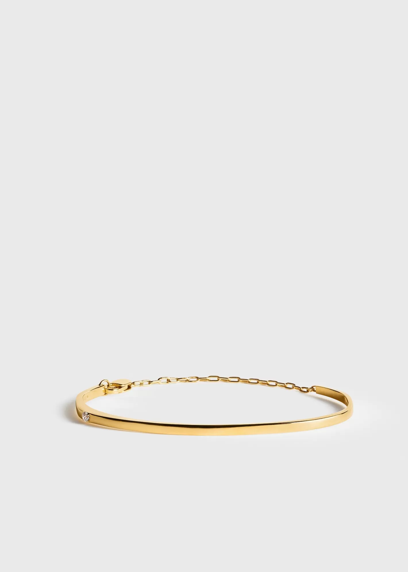 Jewelry>TOTEME Diamond chain bracelet 18kt gold