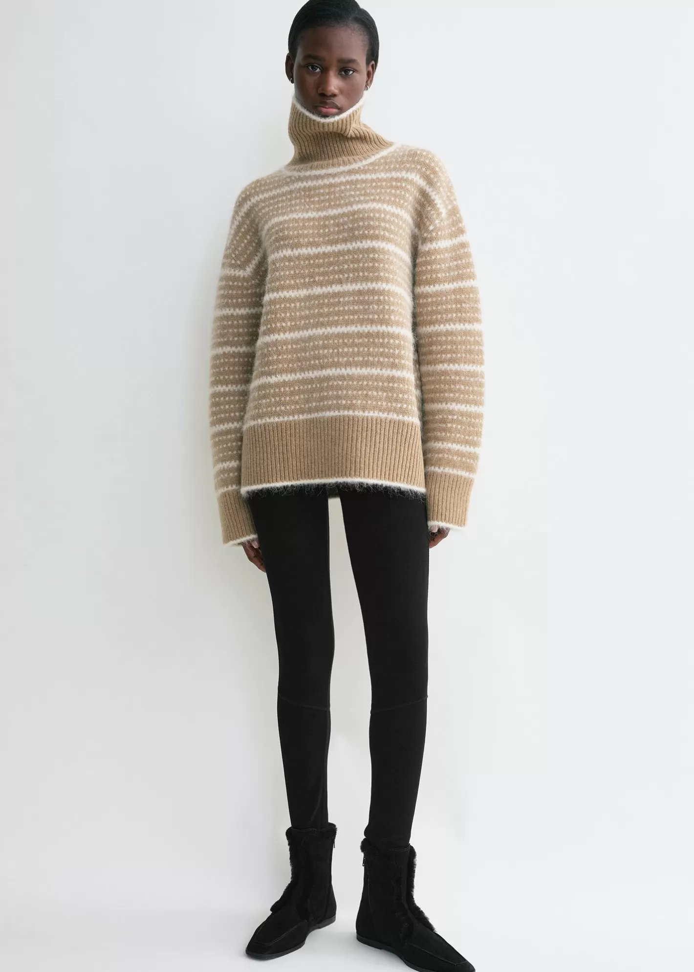 Knits & Sweaters>TOTEME Heritage turtleneck soft camel softcamel