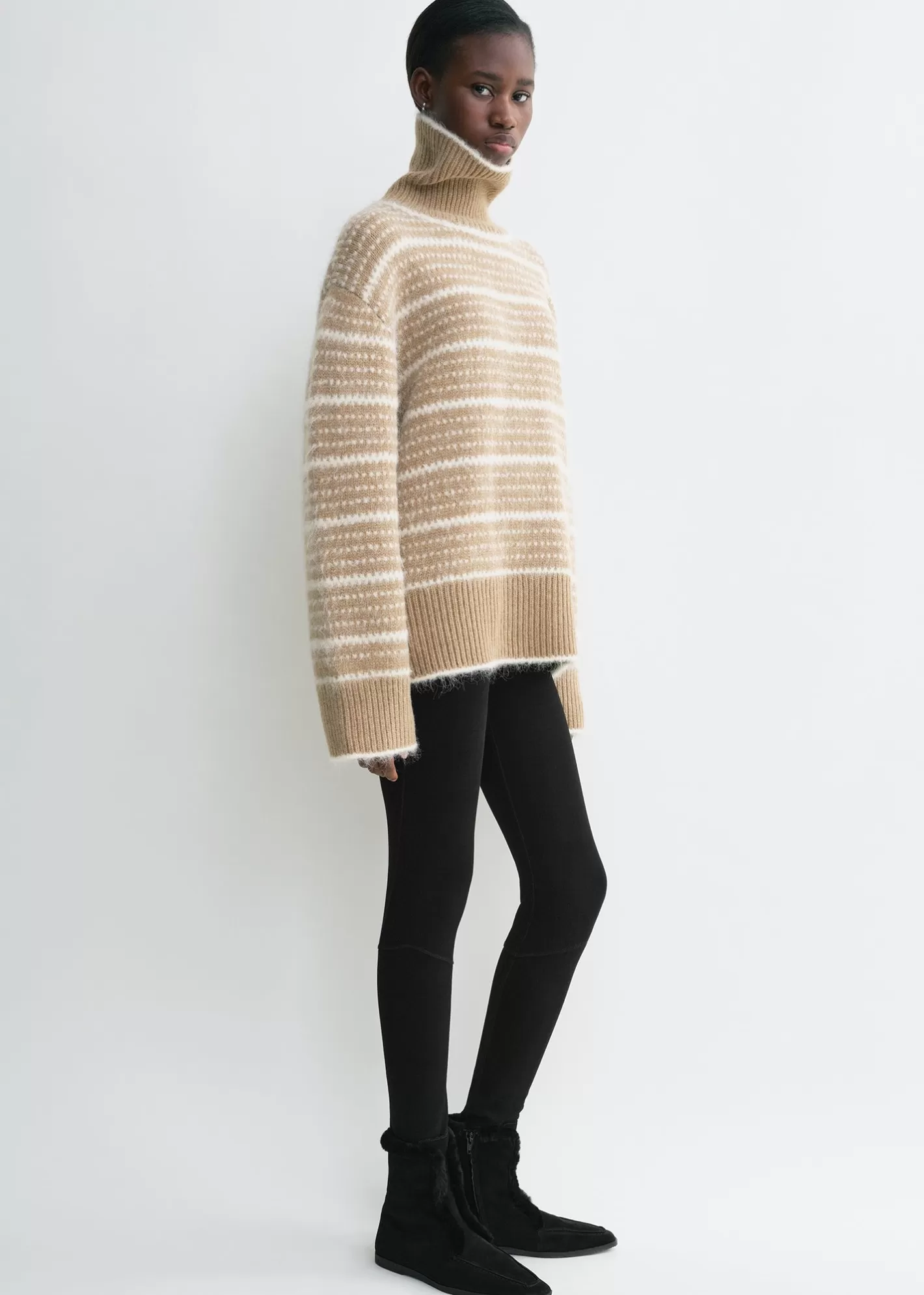 Knits & Sweaters>TOTEME Heritage turtleneck soft camel softcamel