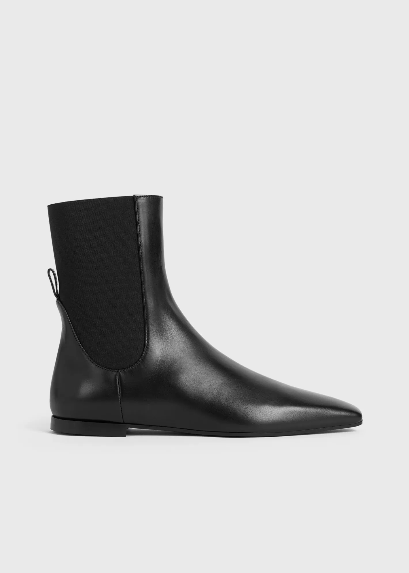 Shoes>TOTEME Leather Chelsea boots black