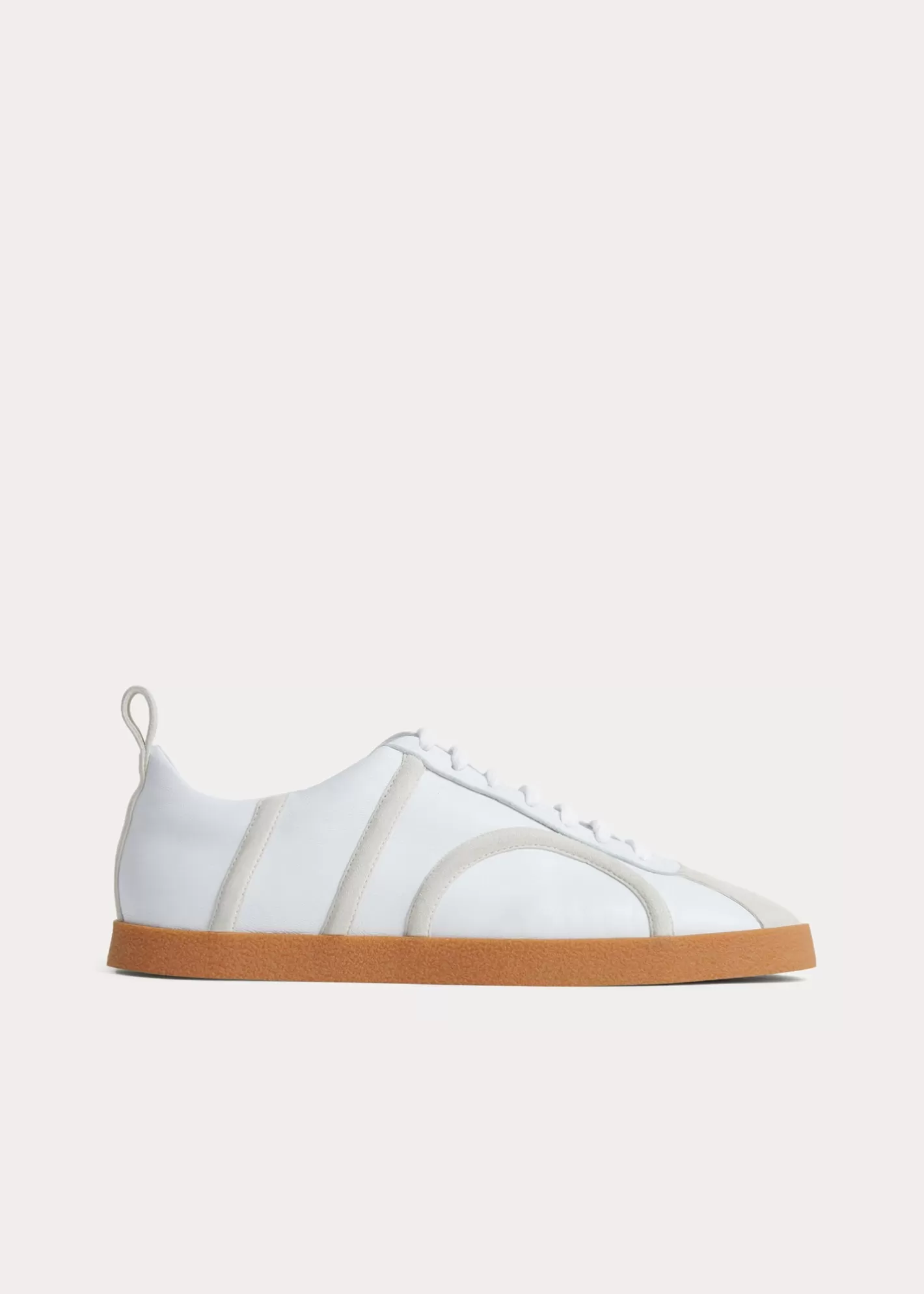 Shoes>TOTEME Leather sneakers Off-white