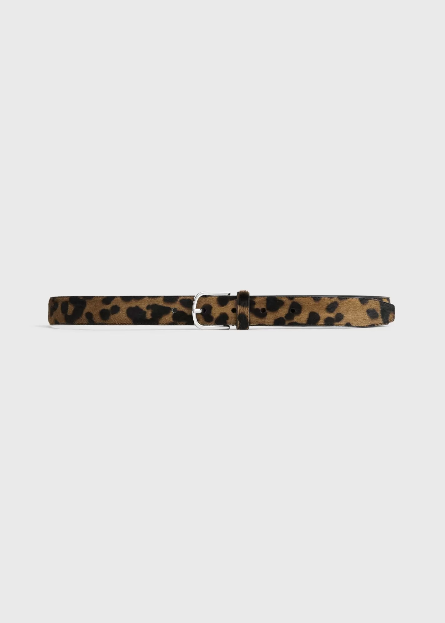 Small Leather Goods>TOTEME Pony hair belt Leopard