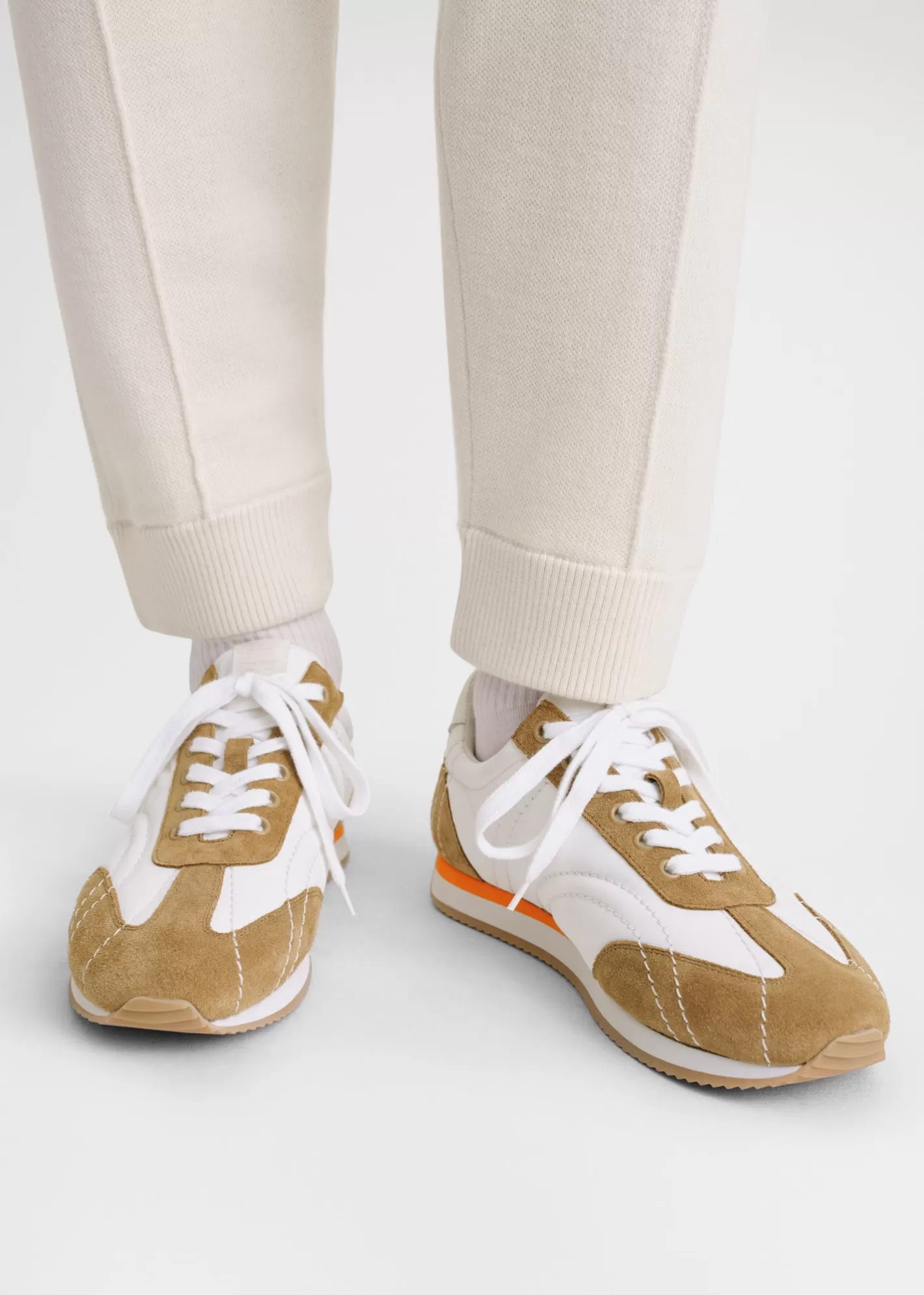 Shoes>TOTEME Sport sneakers White/Tan