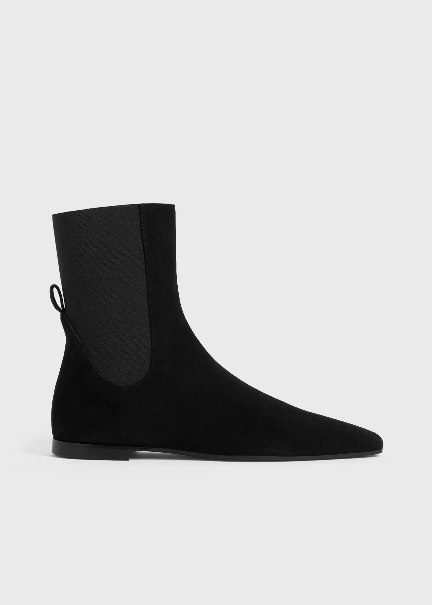 Shoes>TOTEME Suede Chelsea boots black